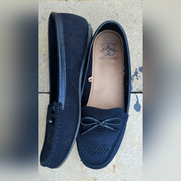 Daisy Fuentes Black Flats Size 11 - Picture 3 of 6